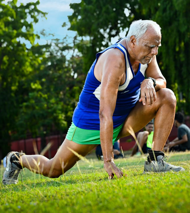 Dr Bibekananda Tripathy Running